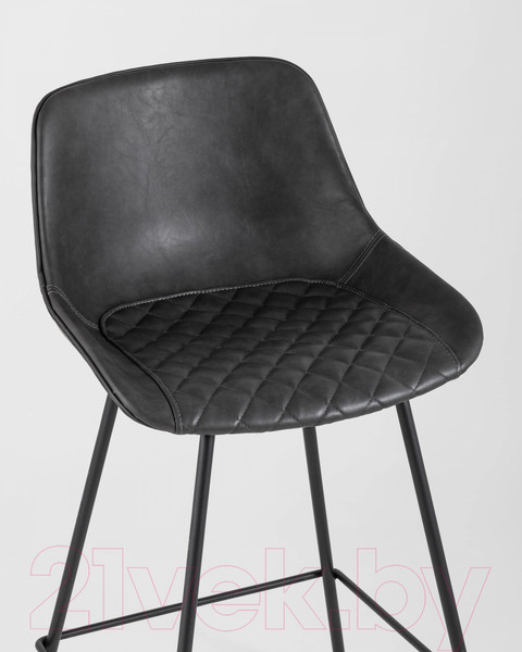 Изображение товара Стул барный Stool Group Texas / 9090C (экокожа серый)