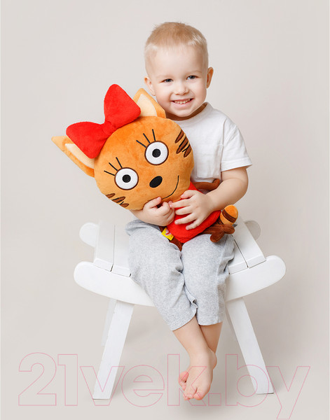 Изображение товара Мягкая игрушка Мякиши Три Кота Карамелька / 638