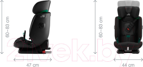 Изображение товара Автокресло Britax Romer Advansafix i-size (Cosmos Black)