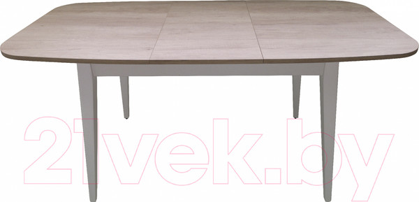 Изображение товара Обеденный стол Васанти Плюс Дорн ДН-09 (дуб небраска натуральный/белый)