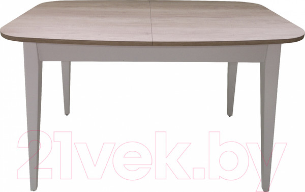 Изображение товара Обеденный стол Васанти Плюс Дорн ДН-10 (дуб небраска натуральный/белый)