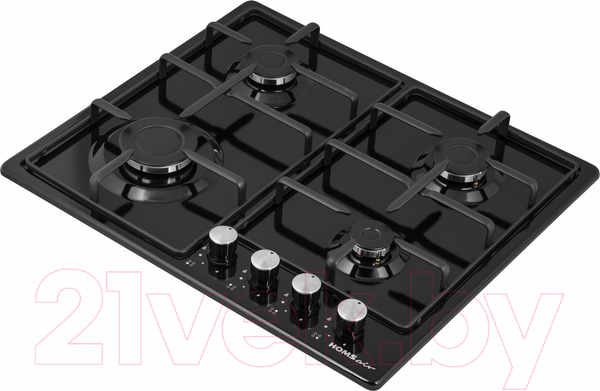 Изображение товара Газовая варочная панель HOMSair HGE643GBK