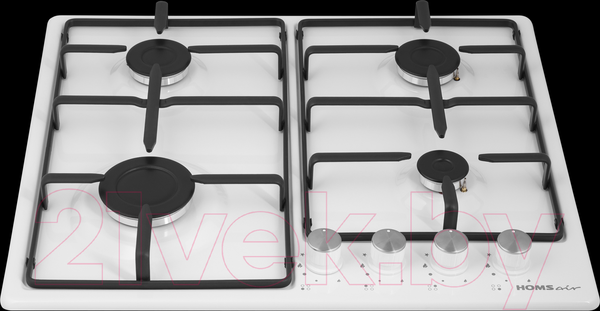 Изображение товара Газовая варочная панель HOMSair HGE643GWH
