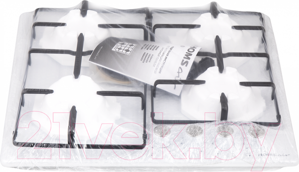 Изображение товара Газовая варочная панель HOMSair HGE643GWH