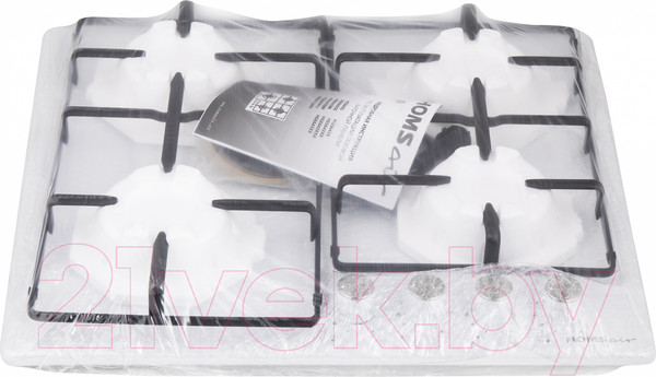 Изображение товара Газовая варочная панель HOMSair HGE643WH