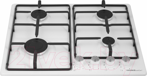 Изображение товара Газовая варочная панель HOMSair HGE643WH
