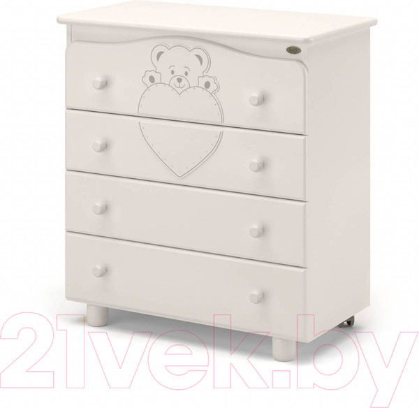 Изображение товара Комод пеленальный Nuovita Fortuna (ваниль)