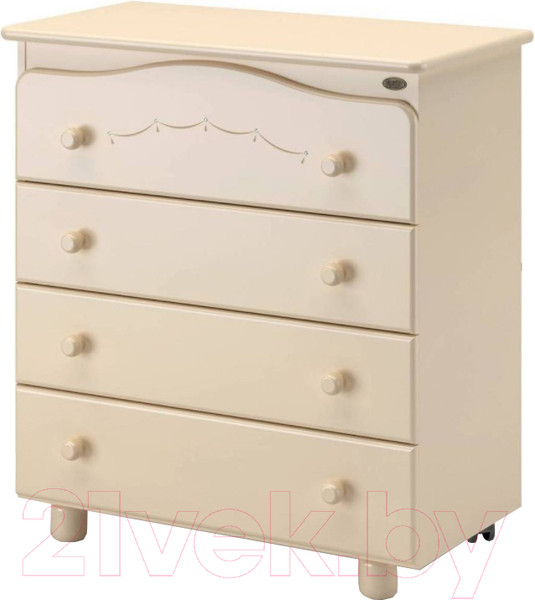 Изображение товара Комод пеленальный Nuovita Perla (слоновая кость)