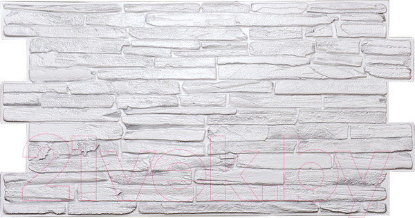 Изображение товара Панель ПВХ Grace Кварцит серый (980x500x3.5мм)