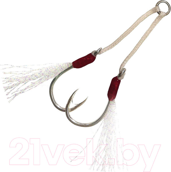 Изображение товара Набор крючков рыболовных VMC Assist 6139 TI №1/0 / 6139AHTI-1/0-L (6шт)