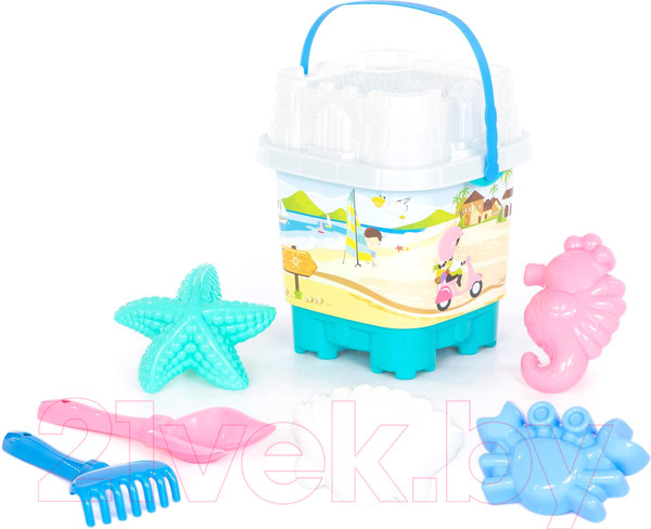 Изображение товара Набор игрушек для песочницы Полесье №592 / 62468