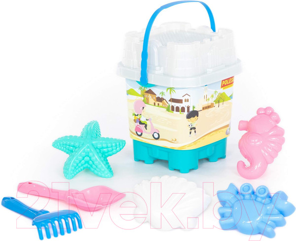 Изображение товара Набор игрушек для песочницы Полесье №592 / 62468