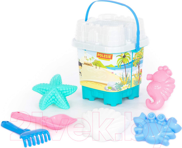 Изображение товара Набор игрушек для песочницы Полесье №592 / 62468