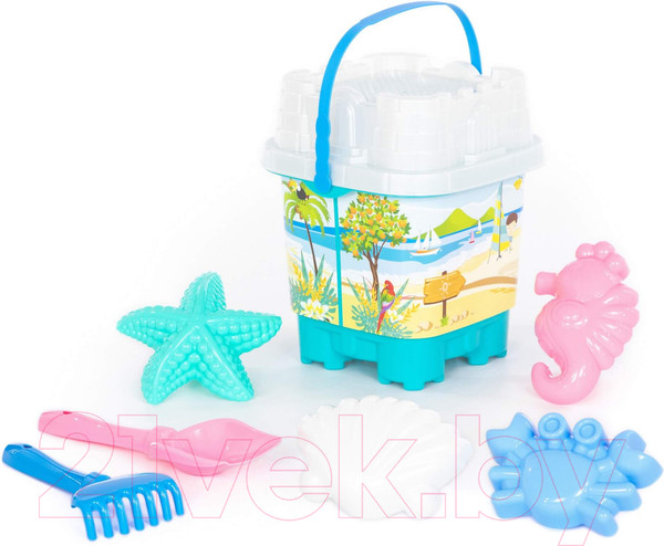 Изображение товара Набор игрушек для песочницы Полесье №592 / 62468