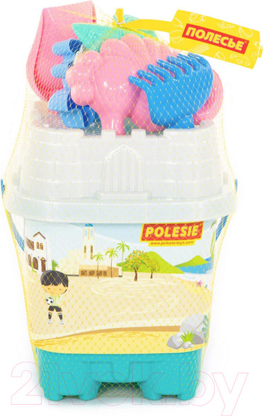 Изображение товара Набор игрушек для песочницы Полесье №592 / 62468