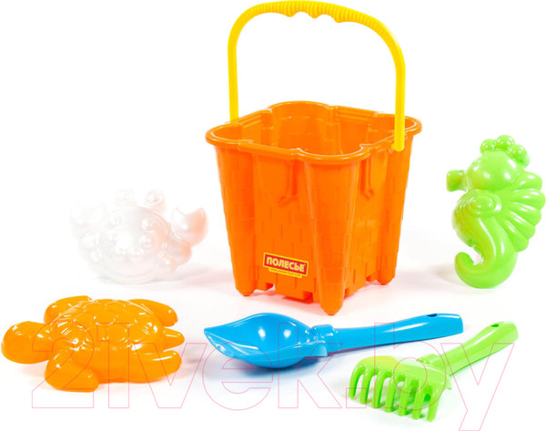 Изображение товара Набор игрушек для песочницы Полесье №550 / 57198