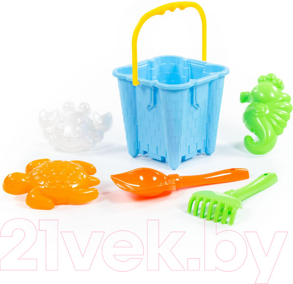 Изображение товара Набор игрушек для песочницы Полесье №550 / 57198