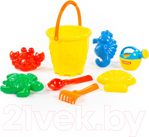 Изображение товара Набор игрушек для песочницы Полесье №530 / 51837