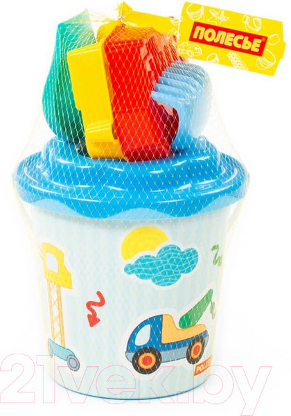 Изображение товара Набор игрушек для песочницы Полесье №132 / 2814