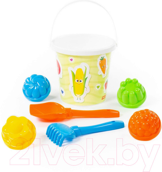 Изображение товара Набор игрушек для песочницы Полесье №120 / 9074