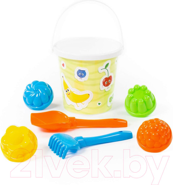 Изображение товара Набор игрушек для песочницы Полесье №120 / 9074