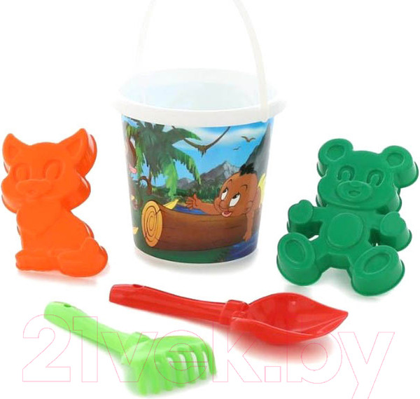 Изображение товара Набор игрушек для песочницы Полесье №118 / 9050