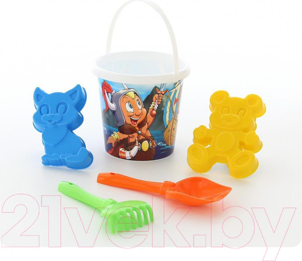 Изображение товара Набор игрушек для песочницы Полесье №118 / 9050