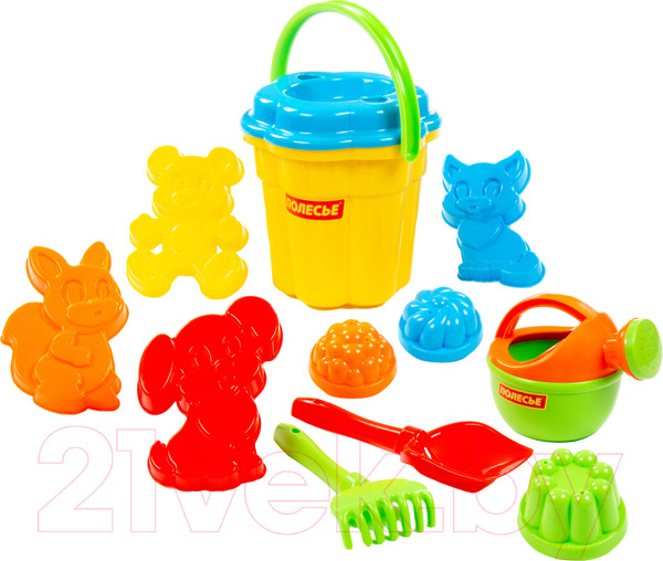 Изображение товара Набор игрушек для песочницы Полесье №168 / 5006
