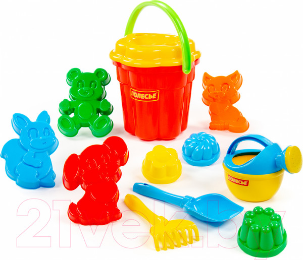 Изображение товара Набор игрушек для песочницы Полесье №168 / 5006