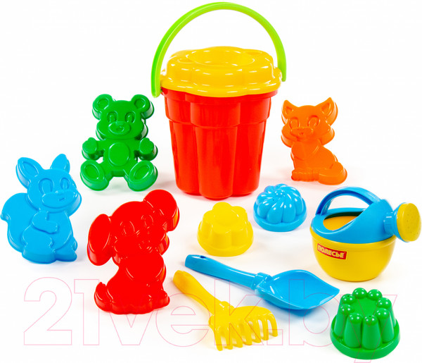 Изображение товара Набор игрушек для песочницы Полесье №168 / 5006