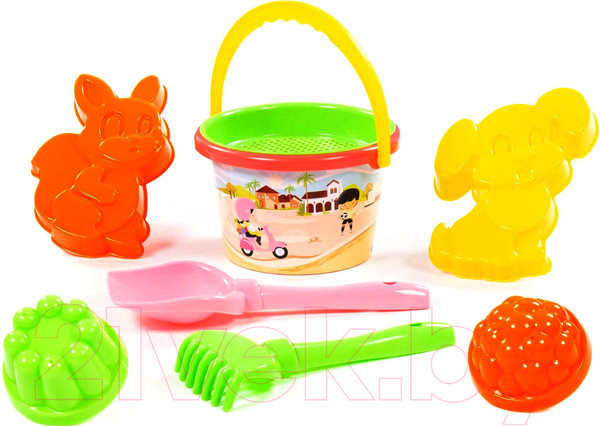Изображение товара Набор игрушек для песочницы Полесье №213 / 0634