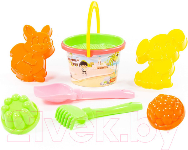 Изображение товара Набор игрушек для песочницы Полесье №213 / 0634