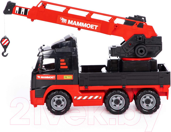 Изображение товара Кран игрушечный Полесье Mammoet с поворотной платформой / 56986