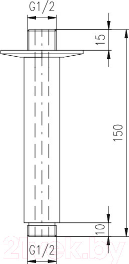 Изображение товара Душевой кронштейн Slezak RAV MD0311SM