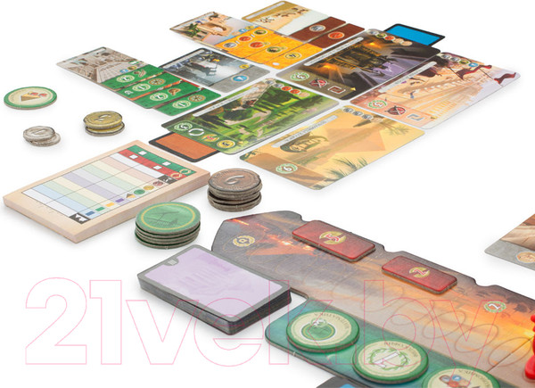 Изображение товара Настольная игра Asmodee 7 чудес: Дуэль. Локализация / БП-00000460