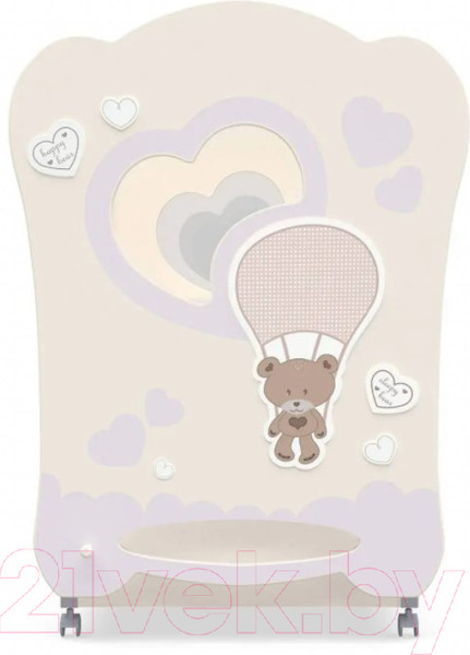 Изображение товара Детская кроватка Nuovita Stanzione Cute Bear Swing (ваниль)