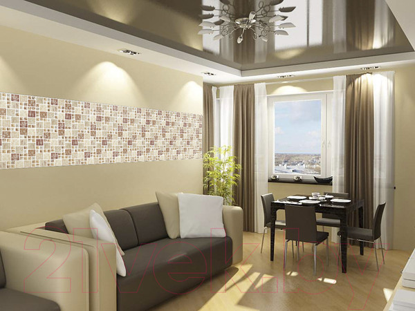 Изображение товара Панель ПВХ Grace Мозаика Осенний лист (955x480x3.5мм)