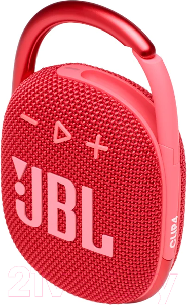 Изображение товара Портативная колонка JBL Clip 4  (красный)