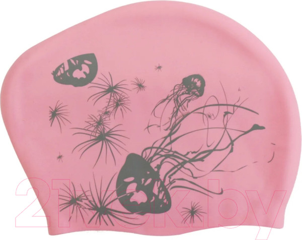 Изображение товара Шапочка для плавания Elous EL006 (медуза розовый)