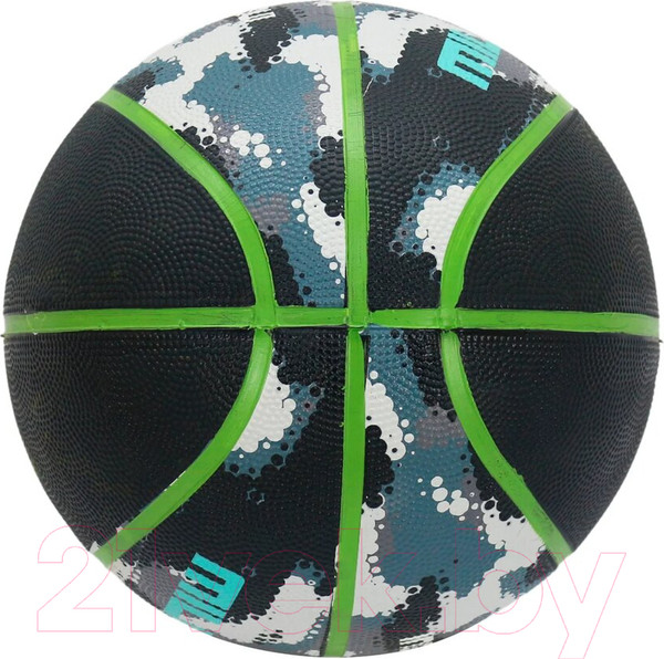 Изображение товара Баскетбольный мяч Ingame Military (размер 7, серый/зеленый)