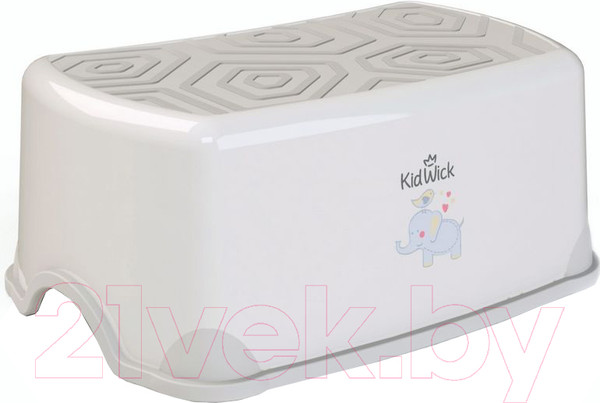 Изображение товара Табурет-подставка Kidwick Черепаха / KW190400 (серый/темно-серый)