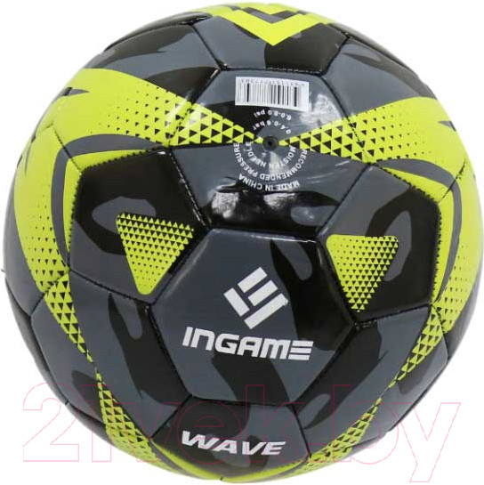 Изображение товара Футбольный мяч Ingame Wave (размер 5, желтый)