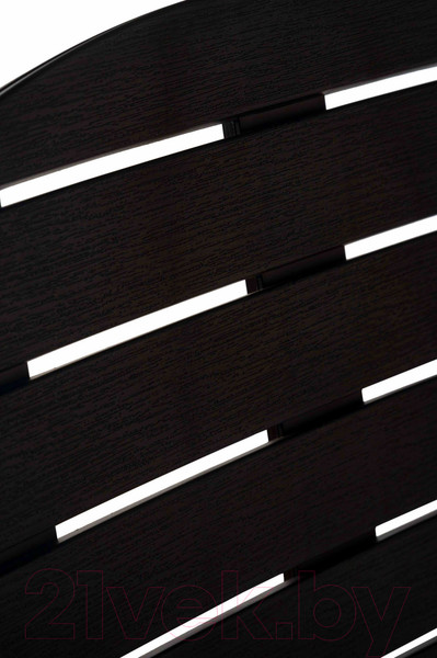 Изображение товара Стул пластиковый Ellastik Plast Прованс 58x46.5x90 (шоколад)