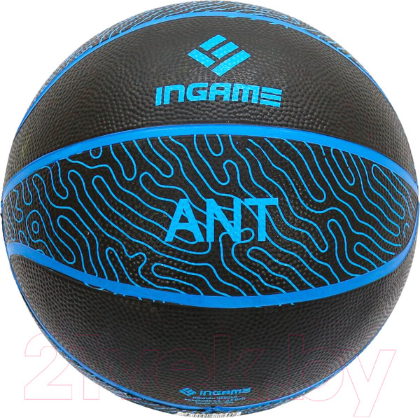 Изображение товара Баскетбольный мяч Ingame Ant №7 (черный/синий)