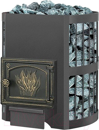 Изображение товара Печь-каменка Везувий Оптимум Стандарт 14 (ДТ-3) (без выносного туннеля)