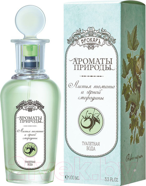 Изображение товара Туалетная вода Brocard Ароматы Природы. Листья томата и черной смородины (100мл)