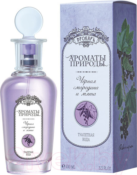 Изображение товара Туалетная вода Brocard Ароматы Природы. Черная смородина и мята  (100мл)