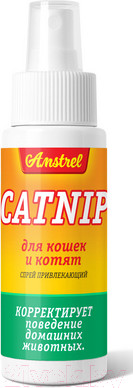 Изображение товара Средство для корректировки поведения животных Amstrel Кэтнип привлекающий (100мл)
