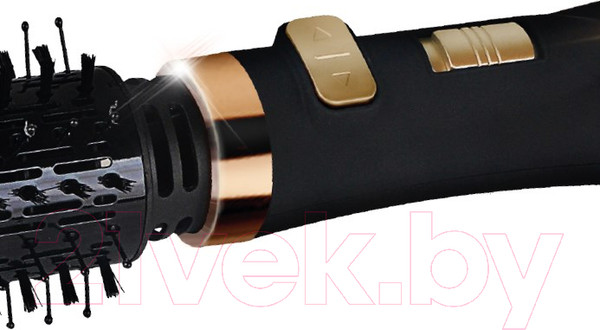 Изображение товара Фен-щетка Centek CT-2061 (золото/чёрный)