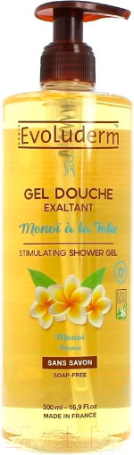 Изображение товара Гель для душа Evoluderm С маслом моное (500мл)